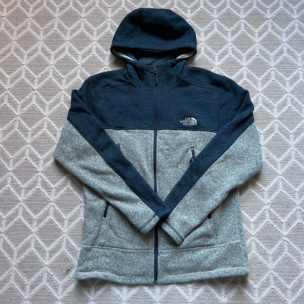 North Face Thick Zip Up